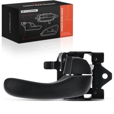 Front Passenger or Rear Passenger Black Interior Door Handle