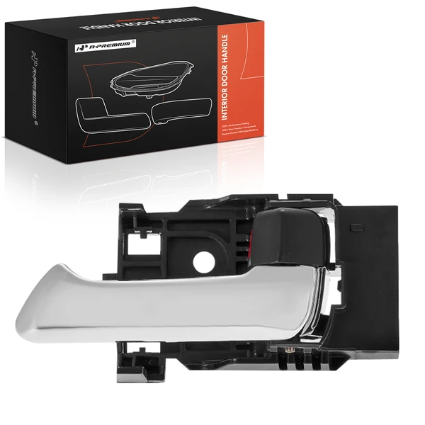 Black & Chrome Interior Door Handle for 2004-2012 Chevrolet Colorado