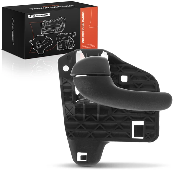 Front Driver or Rear Driver Black Interior Door Handle for Pontiac Bonneville 2000-2005