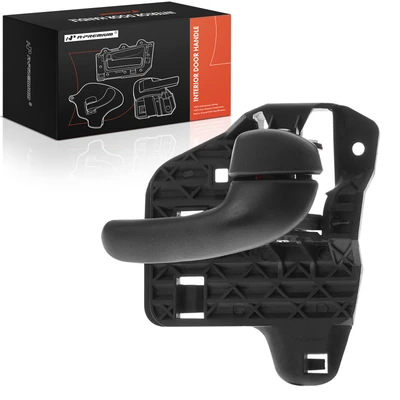 Front Passenger or Rear Passenger Black Interior Door Handle