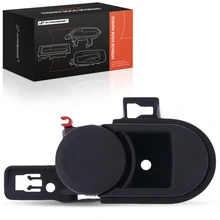 Front Passenger or Rear Passenger Textured Black Interior Door Handle