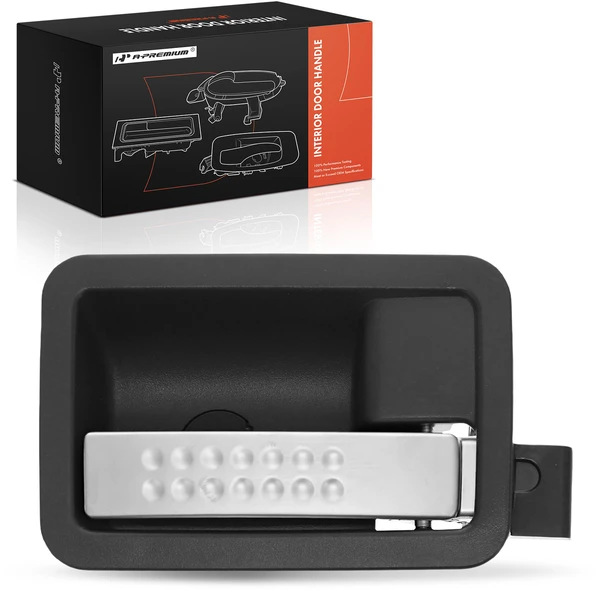 Silver & Dark Gray Interior Door Handle for 2006-2009 Mitsubishi Raider