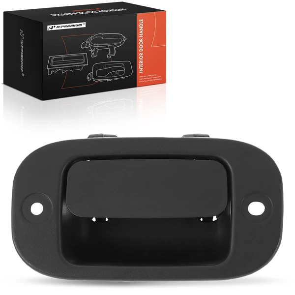 Rear Driver or Passenger Black Texture Interior Door Handle for Dodge Mitsubishi