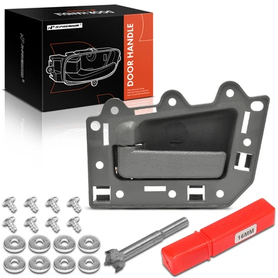 Rear Driver Gray Interior Door Handle