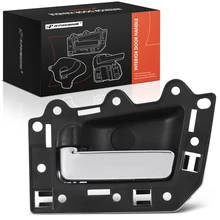 Rear Driver Black & Chrome Interior Door Handle