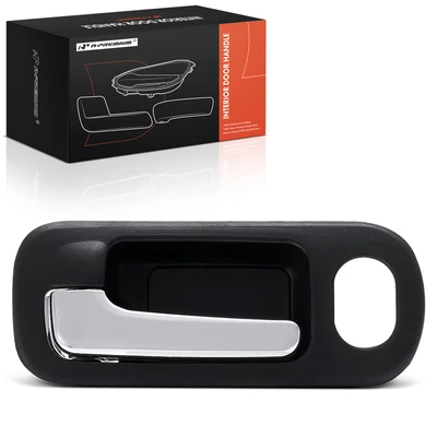 Front Driver Black & Chrome Interior Door Handle for Honda Civic 2002-2005 1.7L