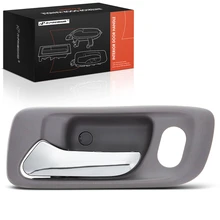 Front Driver Chrome & Gray Interior Door Handle
