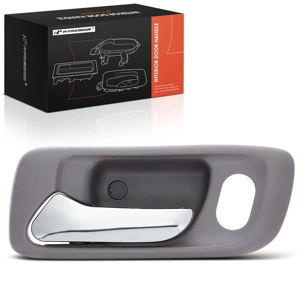Front Driver Chrome & Gray Interior Door Handle for Honda Accord 1998-2002 Odyssey