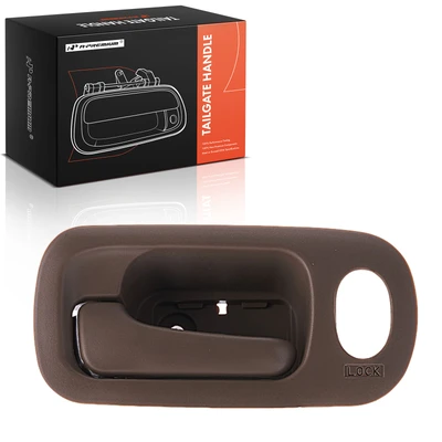 Front Driver Saddle Brown Interior Door Handle