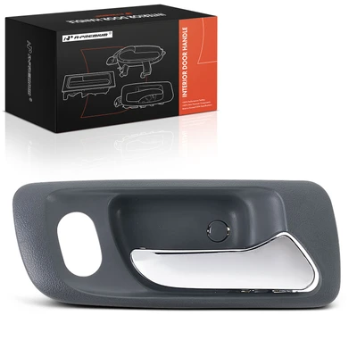 Front Passenger Chrome & Green Interior Door Handle