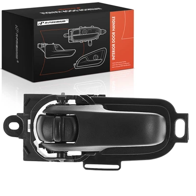 Front Driver or Rear Driver Texture Black Interior Door Handle