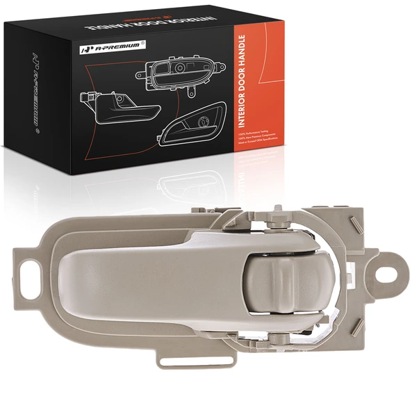 Front Passenger or Rear Passenger Beige Interior Door Handle for 2007-2012 Nissan Versa