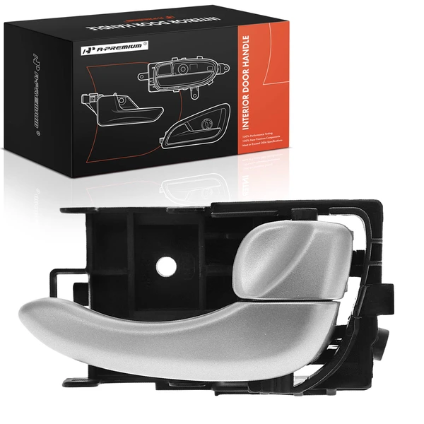 Front Passenger or Rear Passenger Silver Interior Door Handle for 2002-2003 Nissan Maxima