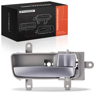 Front Passenger or Rear Passenger Silver & Gray Interior Door Handle