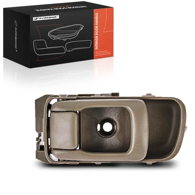 Front Passenger or Rear Passenger Beige Interior Door Handle