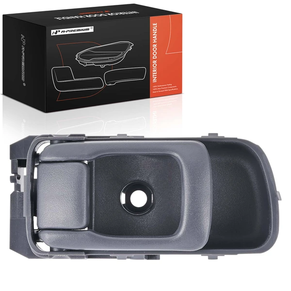 Front Driver or Rear Driver Gray Interior Door Handle for 1996-2000 Nissan Pathfinder