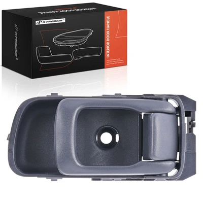 Front Passenger or Rear Passenger Gray Interior Door Handle
