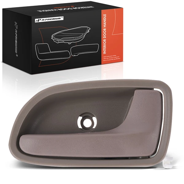 Rear Passenger Beige Interior Door Handle for Kia Rio 2002-2005