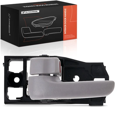Front Driver or Rear Driver Gray (Charcoal) Interior Door Handle
