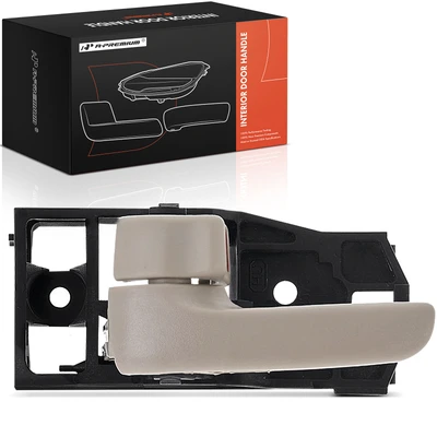 Front Driver or Rear Driver Beige (Ivory) Interior Door Handle