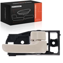 Front Passenger or Rear Passenger Beige Ivory Interior Door Handle