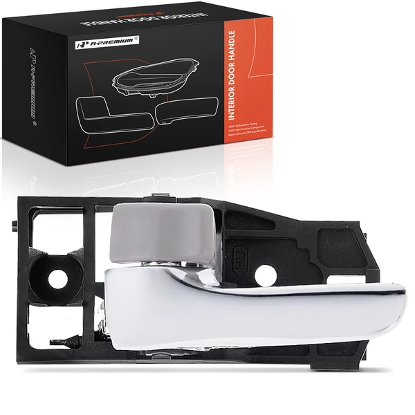 Front Driver or Rear Driver Chrome Gray Interior Door Handle for Toyota