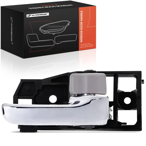 Front Passenger or Rear Passenger Chrome Gray Interior Door Handle for Toyota Highlander