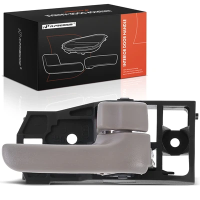 Front Passenger or Rear Passenger Brown Interior Door Handle