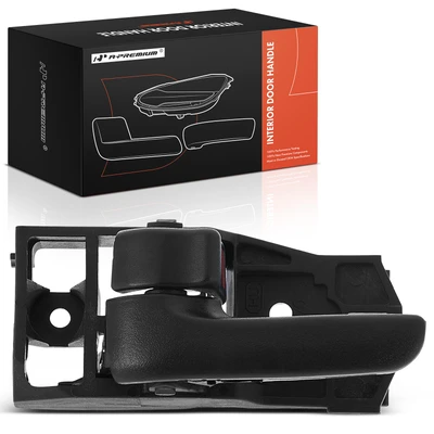 Front Driver or Rear Driver Black Interior Door Handle