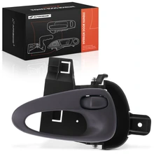Front Driver Beige & Black Interior Door Handle