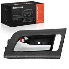 Rear Driver Chrome & Black Interior Door Handle