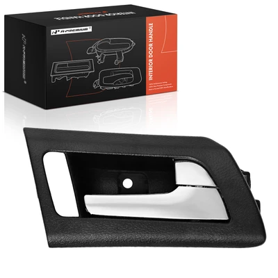 Rear Passenger Chrome & Black Interior Door Handle