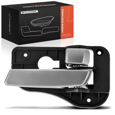 Front Passenger or Rear Passenger Silver Interior Door Handle