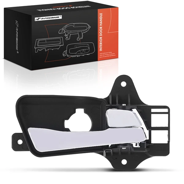 Front Passenger Chrome Interior Door Handle for Hyundai Elantra 09-12 Hatchback