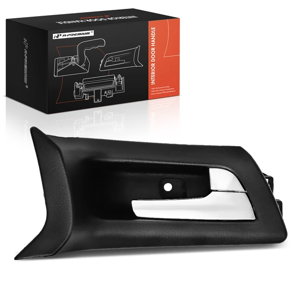 Front Passenger Chrome & Black Interior Door Handle for Pontiac G8 2008-2009