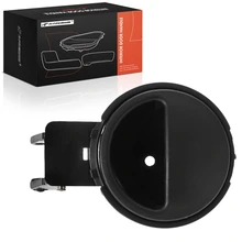 Front Driver or Rear Driver Black Interior Door Handle