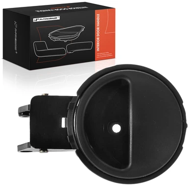 Front Passenger or Rear Passenger Black Interior Door Handle