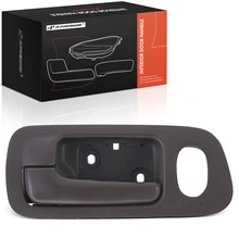 Front Driver Taupe Interior Door Handle with Lock Hole for 2001-2005 Honda Civic