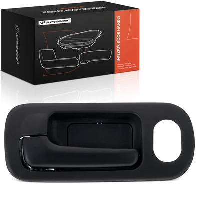 Front Driver Black Interior Door Handle for Honda Civic 2001 Sedan L4 1.7L SOHC