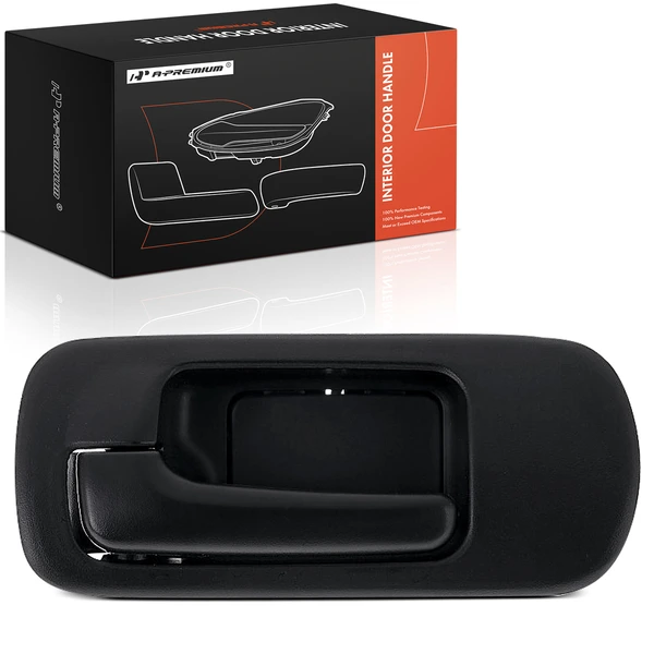 Front Driver Black Interior Door Handle for Honda Civic 2001-2005 1.7L 1.3L