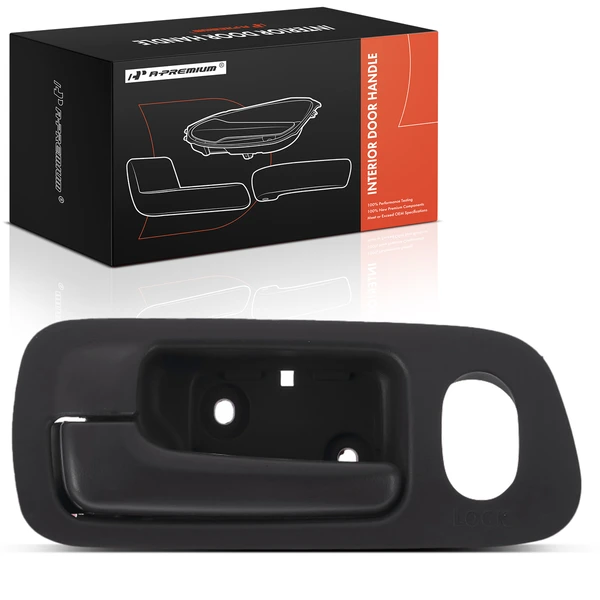 Front Driver Ivory Interior Door Handle with Lock Hole for Honda Civic 01-05