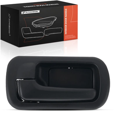 Rear Driver Black Interior Door Handle