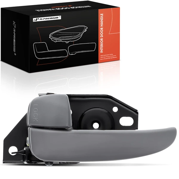 Rear Driver Gray Interior Door Handle for Hyundai Sonata 2002-2005