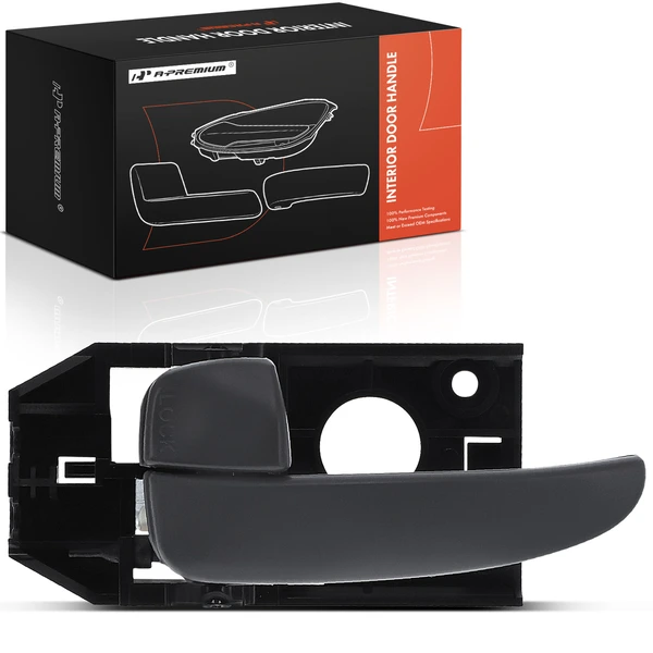 Rear Driver Gray Interior Door Handle for Hyundai Elantra 2004-2006