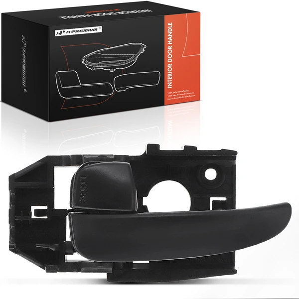 Front Driver Black Interior Door Handle for Hyundai Elantra 01-06