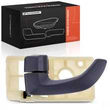 Front Driver or Rear Driver Gray Interior Door Handle