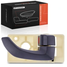 Front Passenger or Rear Passenger Gray Interior Door Handle
