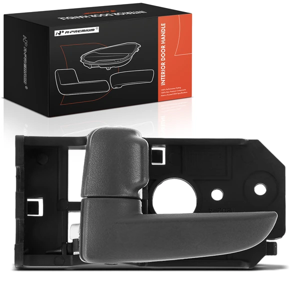 Front Driver or Rear Driver Deep Gray Interior Door Handle for Kia Spectra Spectra5
