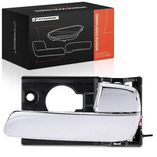 Rear Passenger Chrome Interior Door Handle for Kia Rio 2006-2011