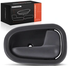 Front Passenger or Rear Passenger Dark Gray Interior Door Handle for 1995-2001 Kia Sportage